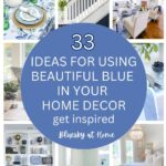 beautiful blue home decor ideas