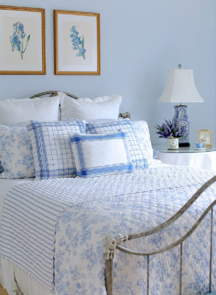 blue bedroom