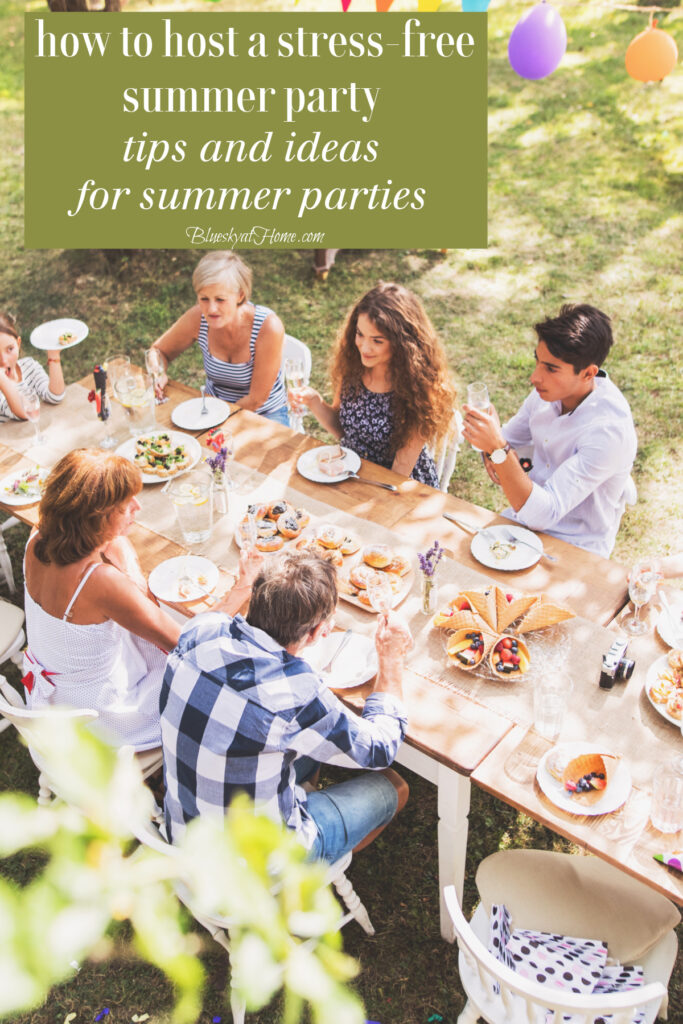 14 Fun Summer Party Ideas and Tips for Your Next Party - Bluesky