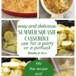 summer squash casserole recipes graphic