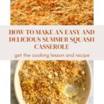 summer squash casserole recipes graphic