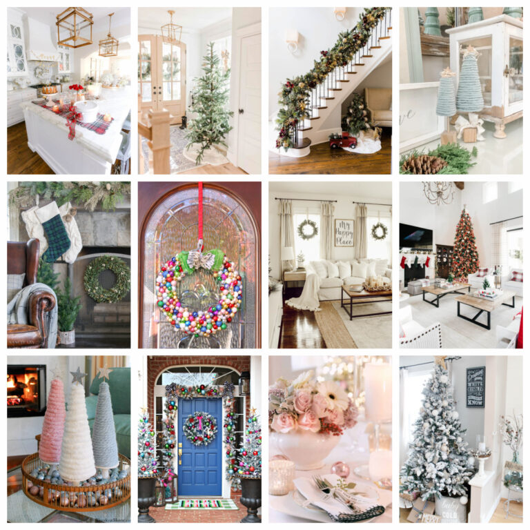 Christmas Decor ideas collage