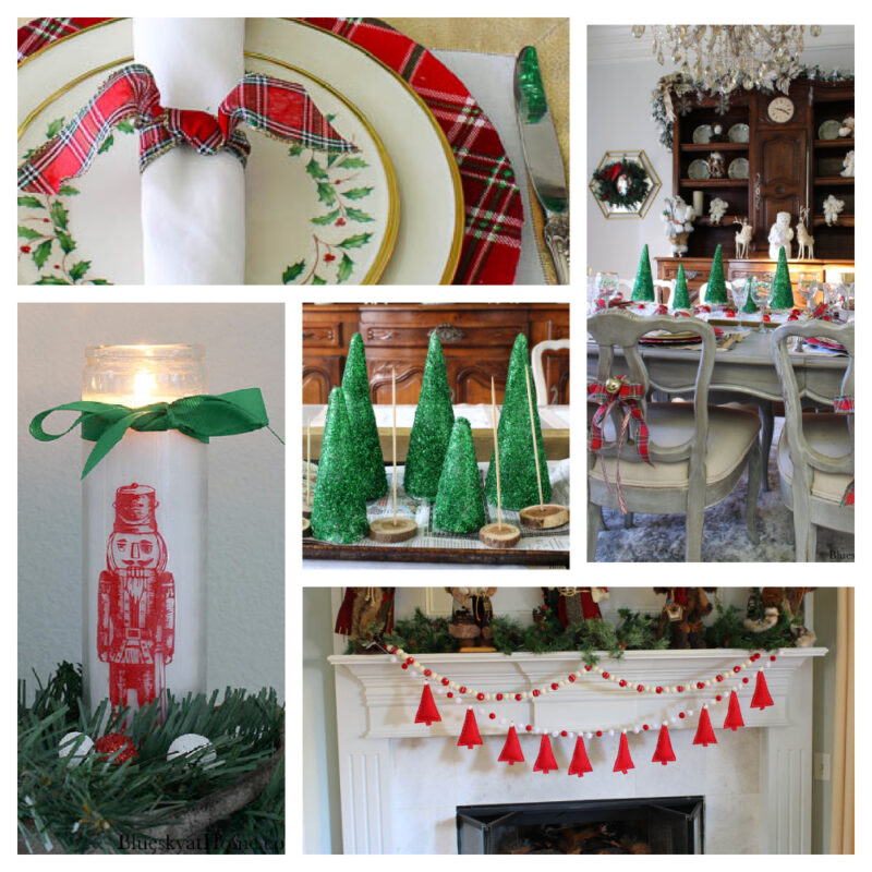 Christmas in July collage