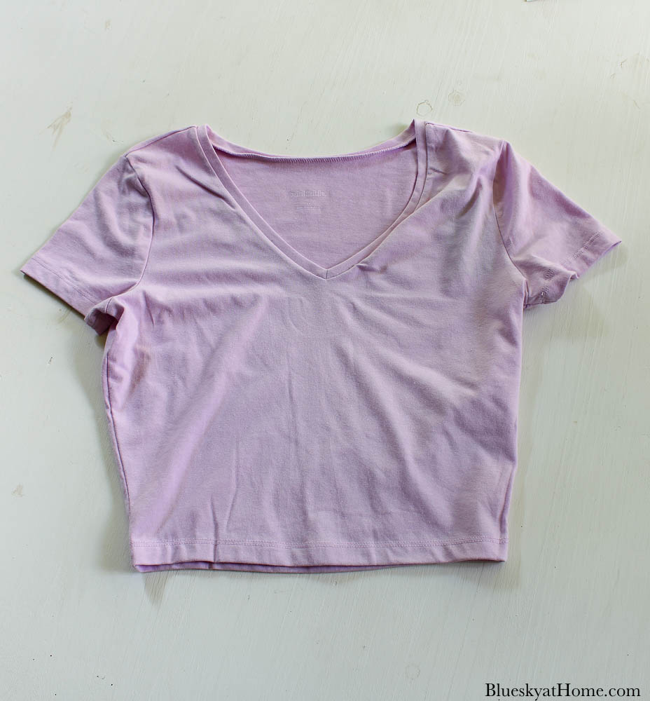 how to decorate a t~shirt with paint