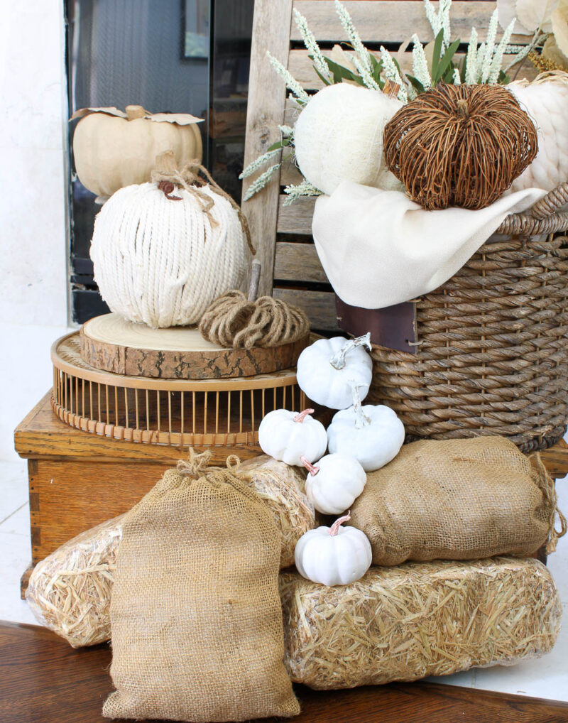 fall basket styling