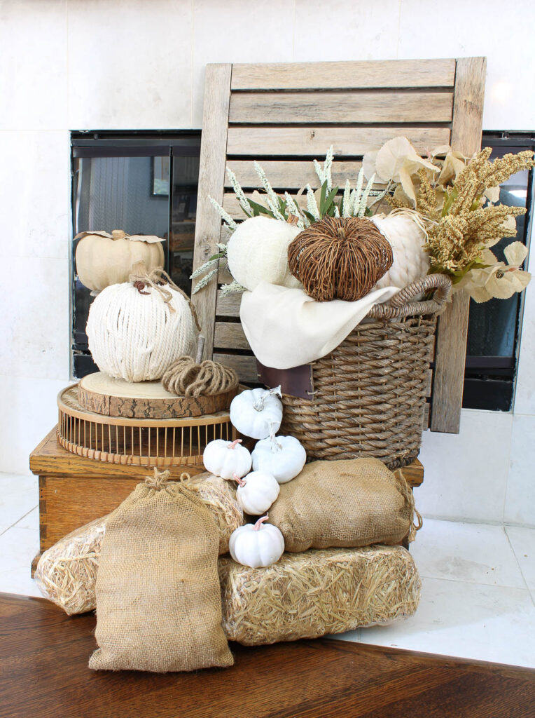 fall basket styling