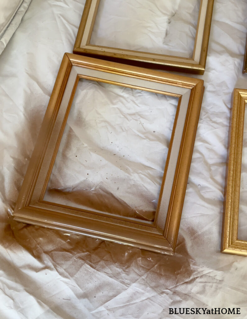 how to repurpose old picture frames