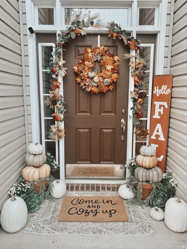 ideas for your fall front porch