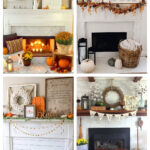 decorating ideas for fall mantels