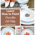 How to Make Decorative Fall Plates