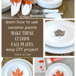 ceramic paint decorative plates