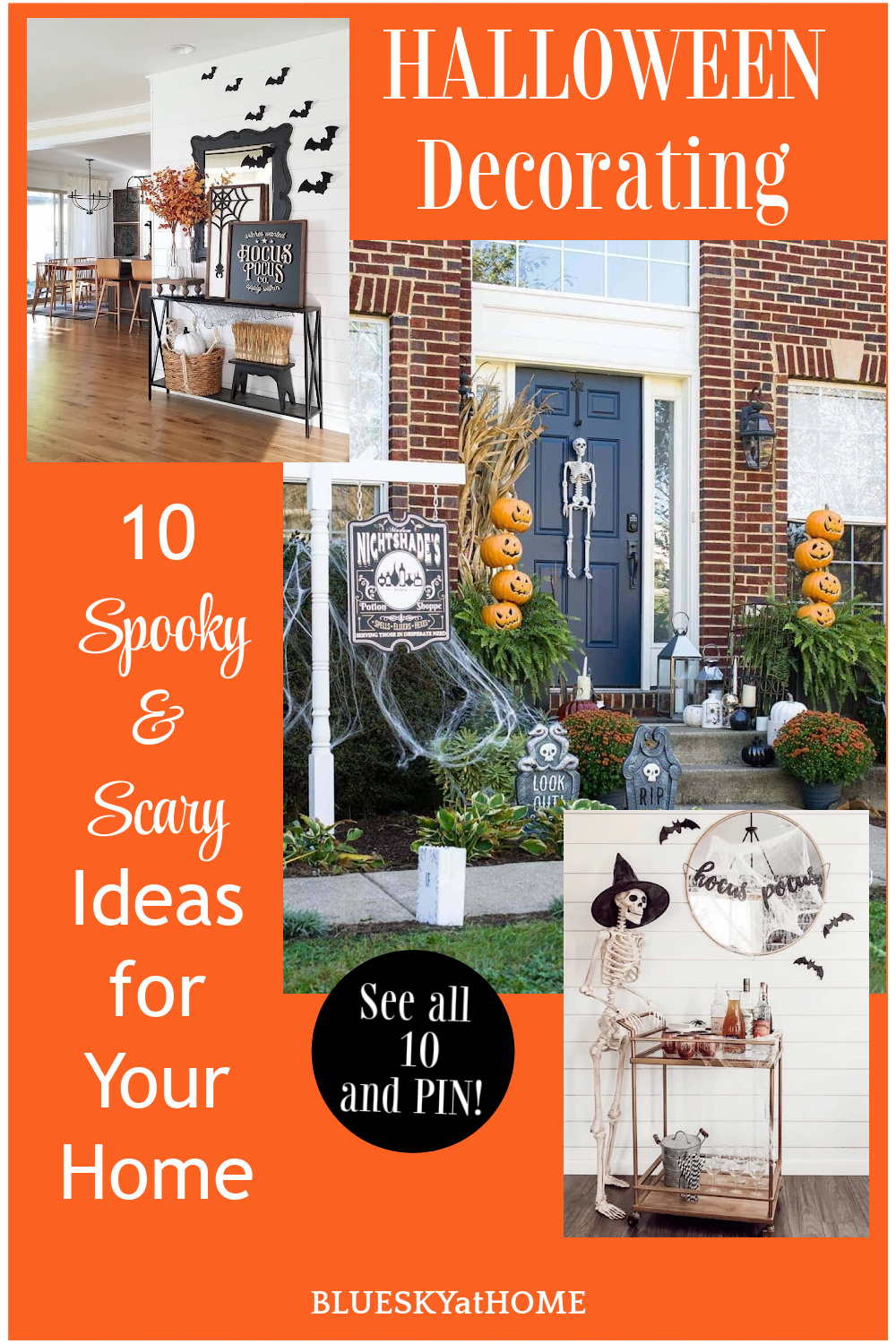 10 Fabulous Halloween Decorating Ideas for Your Home - Bluesky at Home