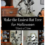 easiest bat tree for Halloween