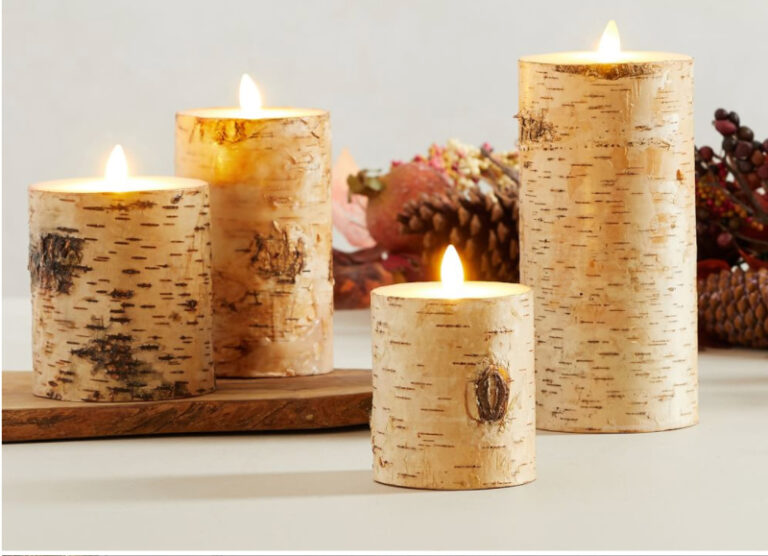 cozy Christmas candles