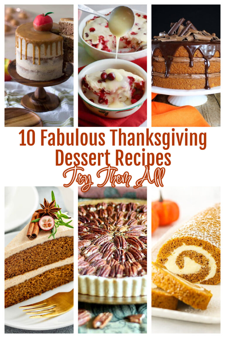 10 Fabulous Thanksgiving Dessert Recipes - Bluesky at Home