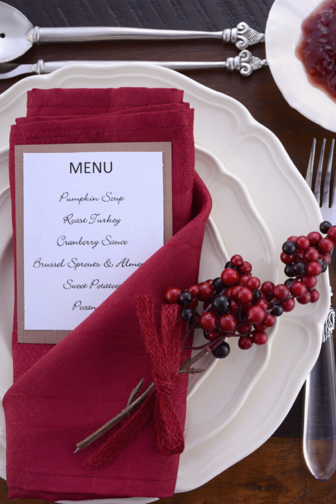 steps to host Thanksgiving dinner