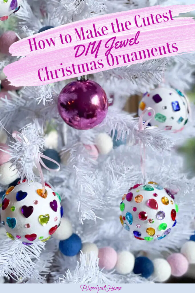 Jeweled Christmas Ornaments