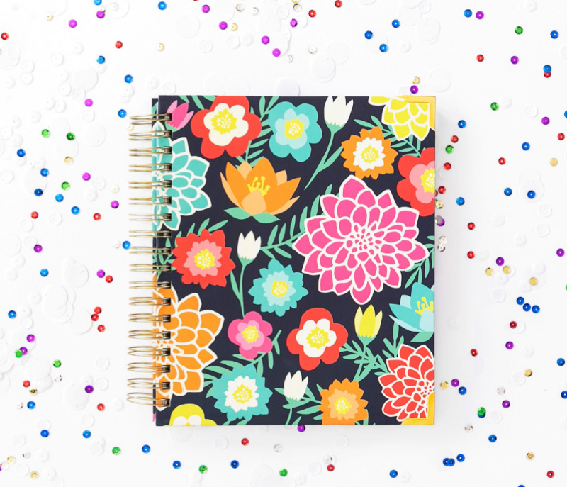 floral planner for organizing