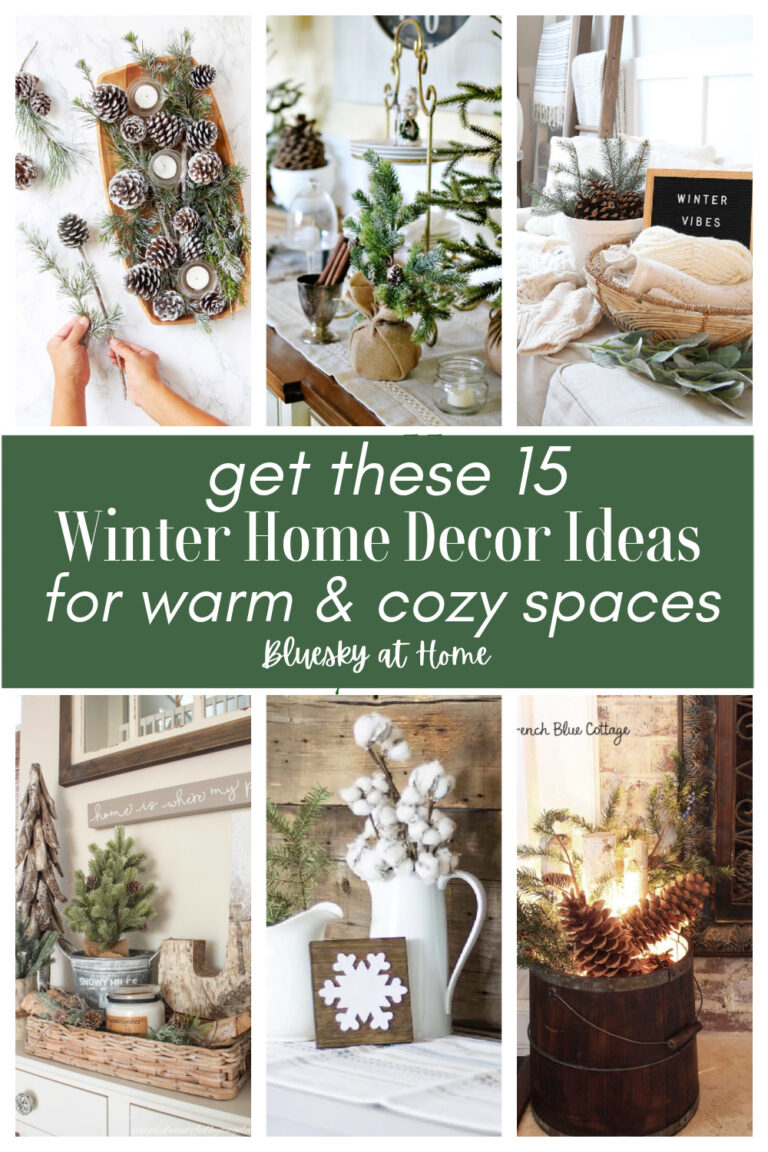 15 Fabulous Winter Home Decor Ideas for a Cozy Space - Bluesky at Home