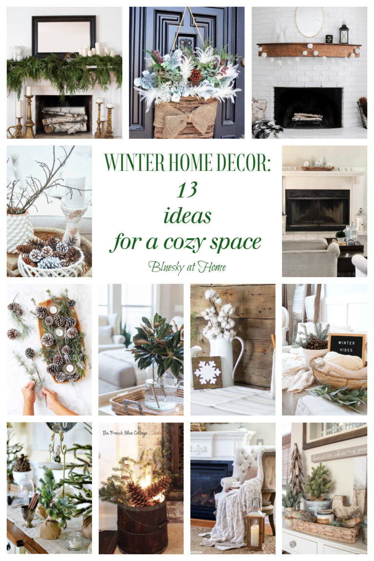 13 Fabulous Winter Home Decor Ideas for a Cozy Space - Bluesky at Home