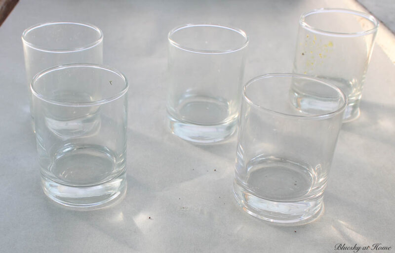 small shot glasses