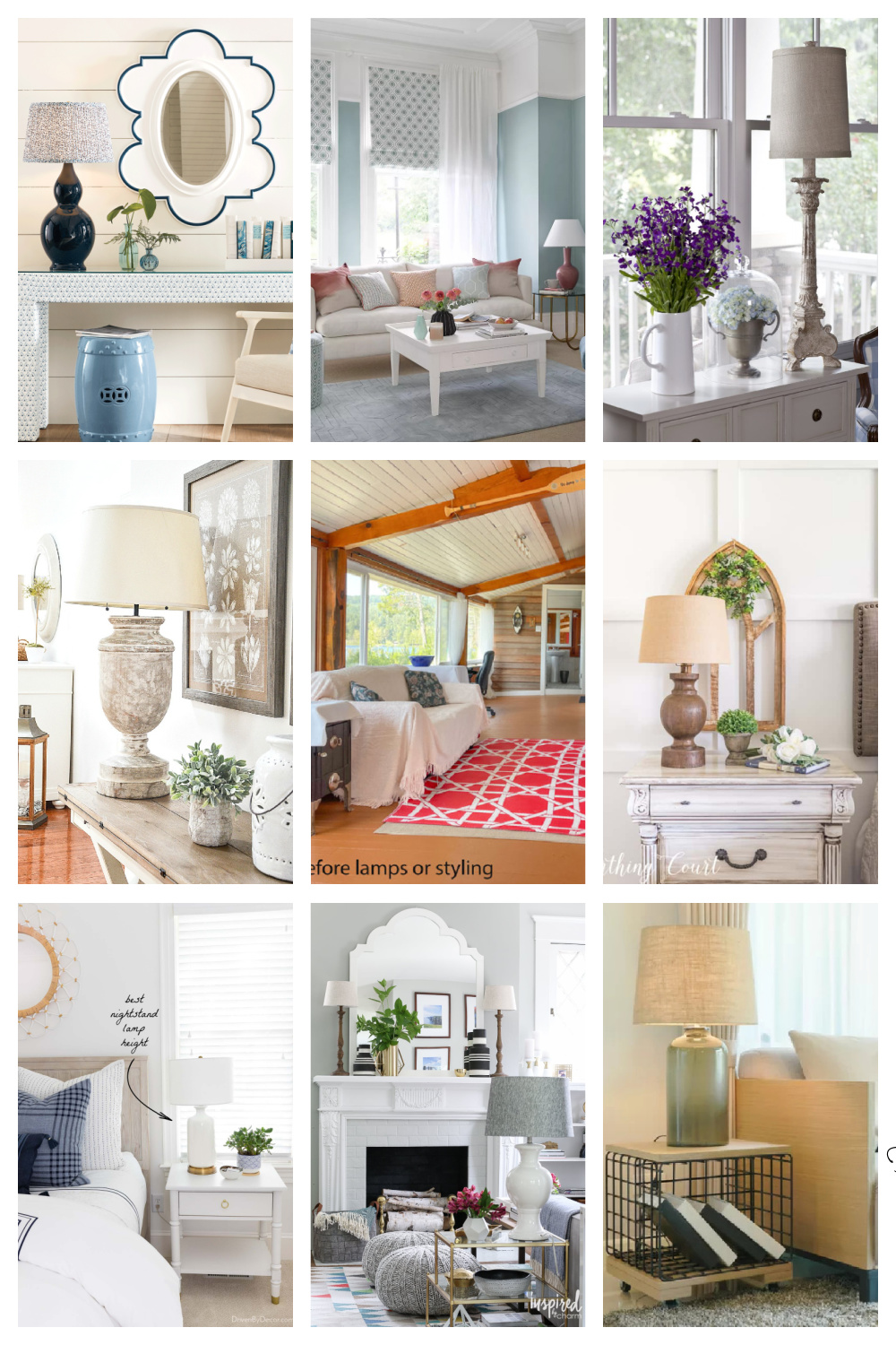 11 Best Tips to Choose and Use Lamps in your Home Decor - Bluesky at Home