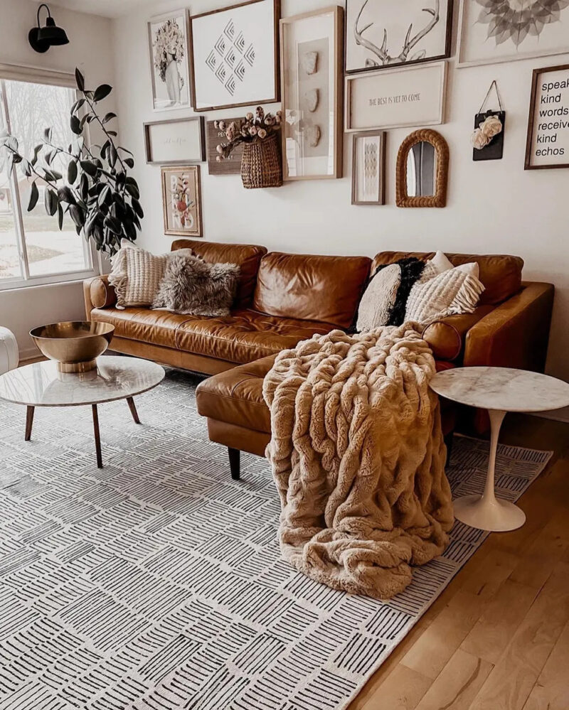 how to choose a rug for the living room