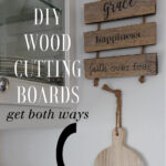 decorated wood cutting boards