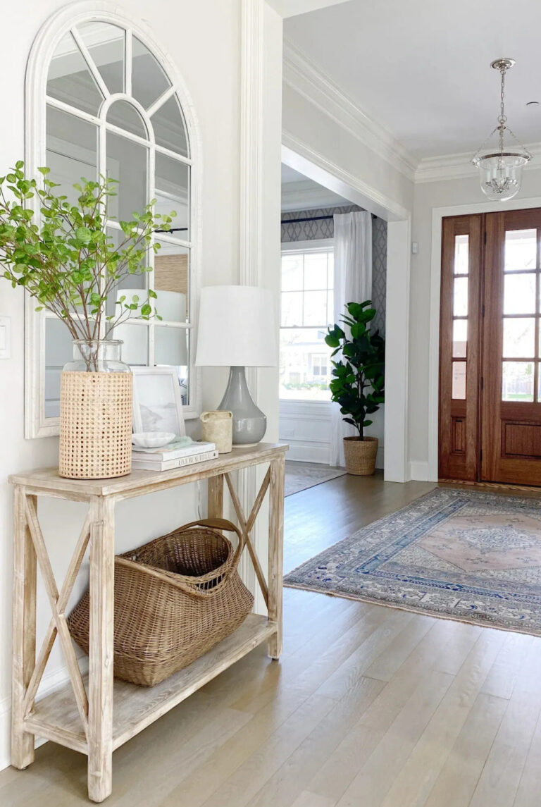 wood sofa table