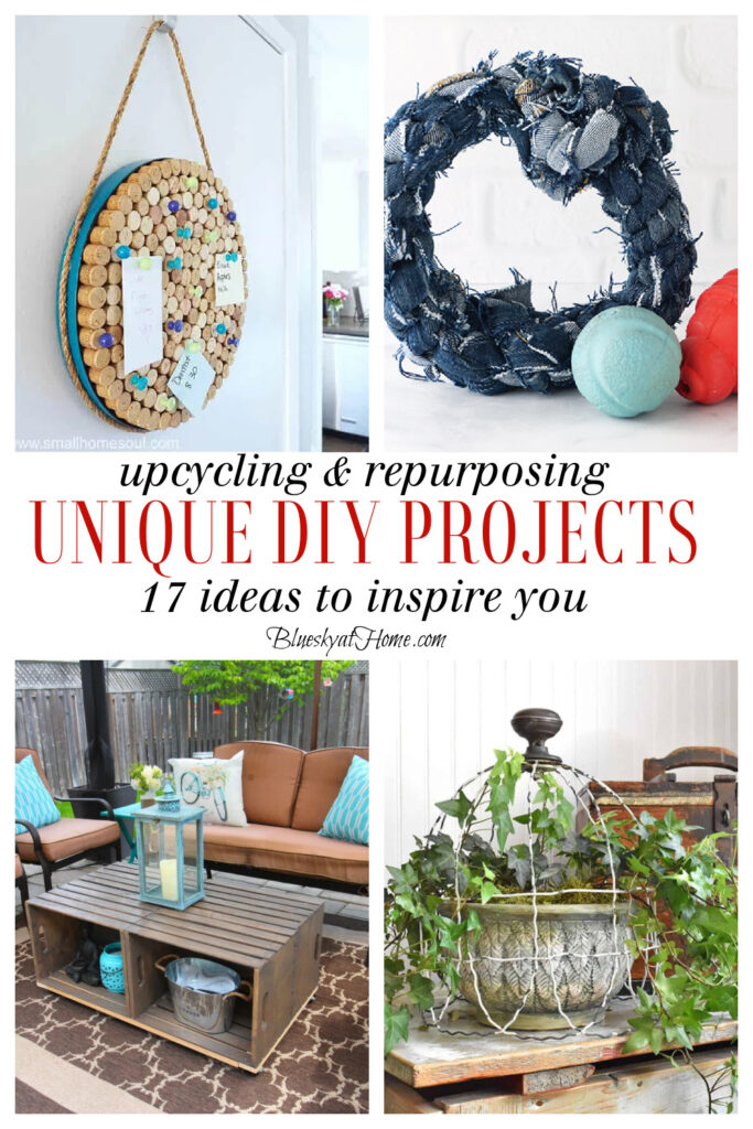 unique upcycling and repurposing projects