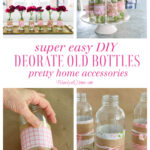decorate old bottles