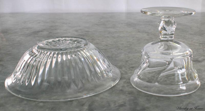 DIY glass dish