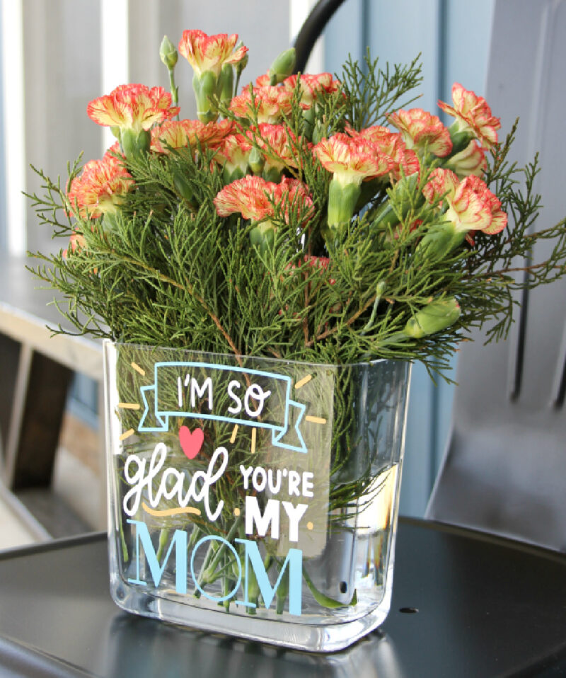 DIY Mother's Day gift custom vases