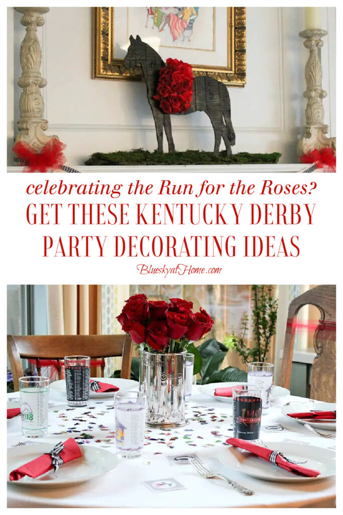 Kentucky Derby Decorations Celebrate Run for the Roses - Bluesky