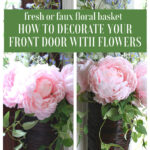 spring front door flwoer arrangement