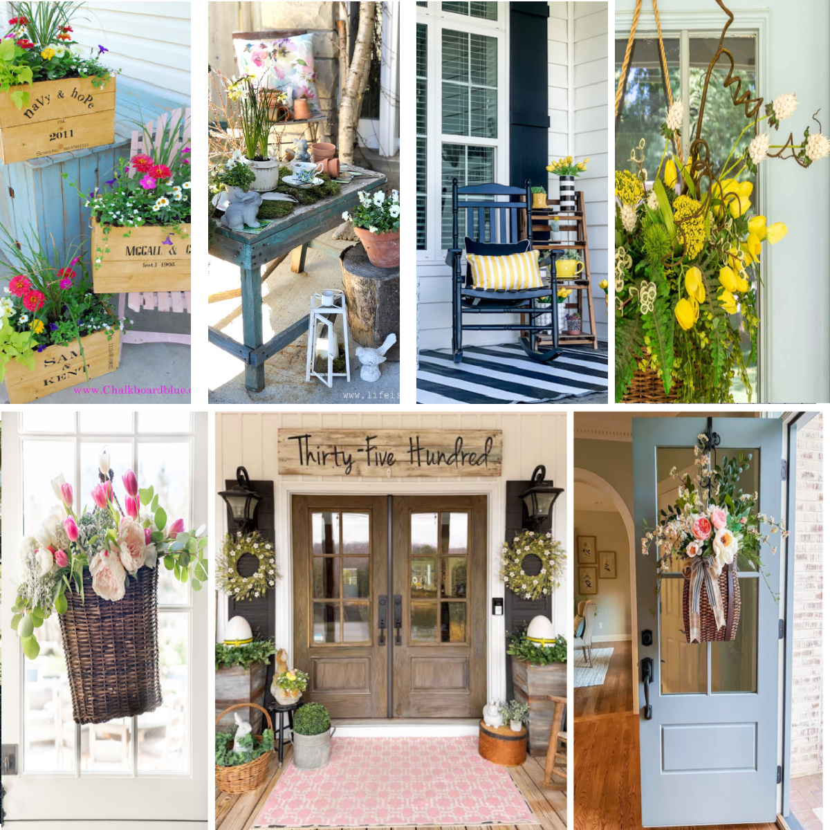 spring front door ideas