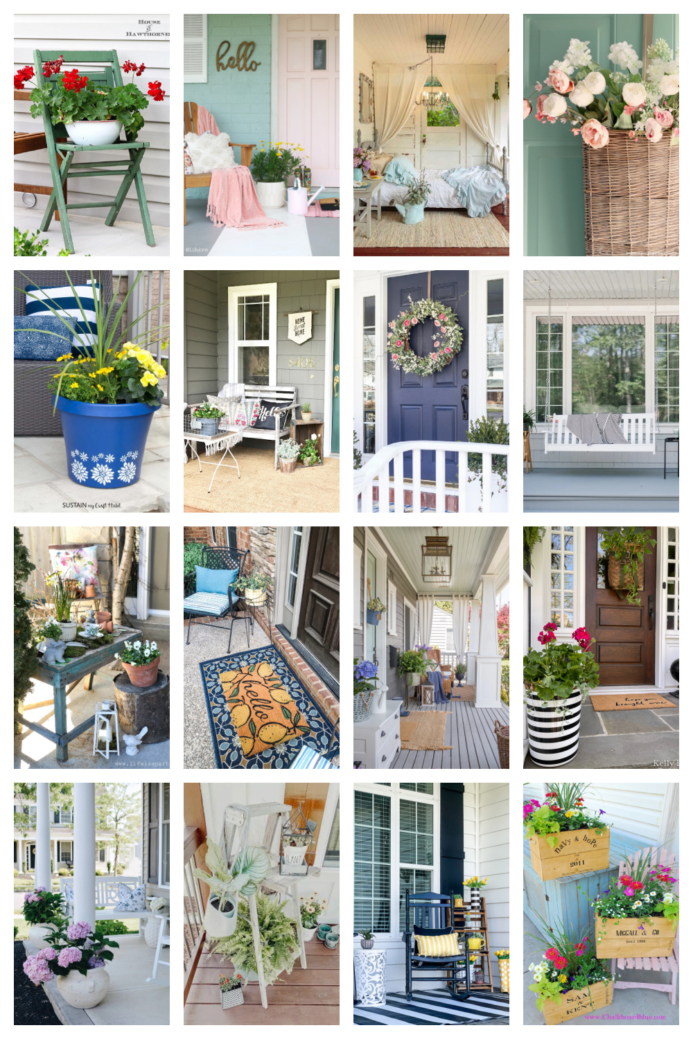 21 Best Spring Front Door Decorating Ideas - Bluesky at Home