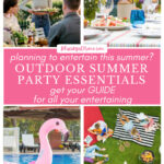 essential outdoor summer party guide graphic