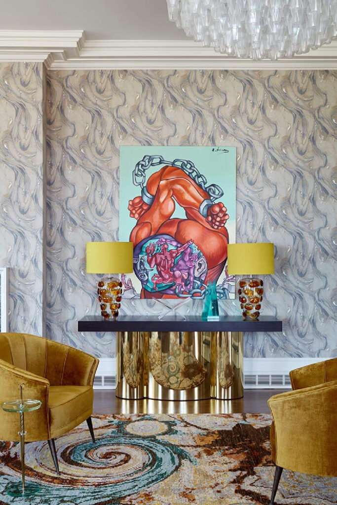 Maximalism living room