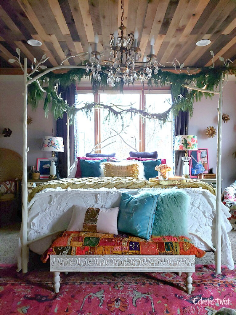 maximalist bedroom