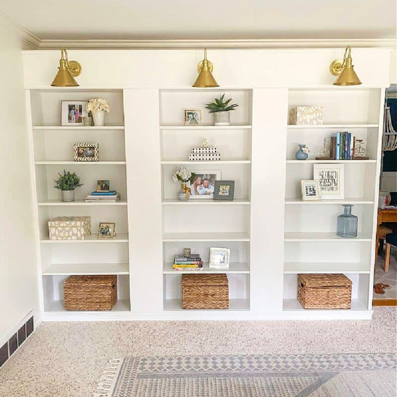 Ikea bookshelf hack