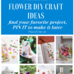 DIY pressed flower projects