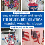 4th of July decorations graphic