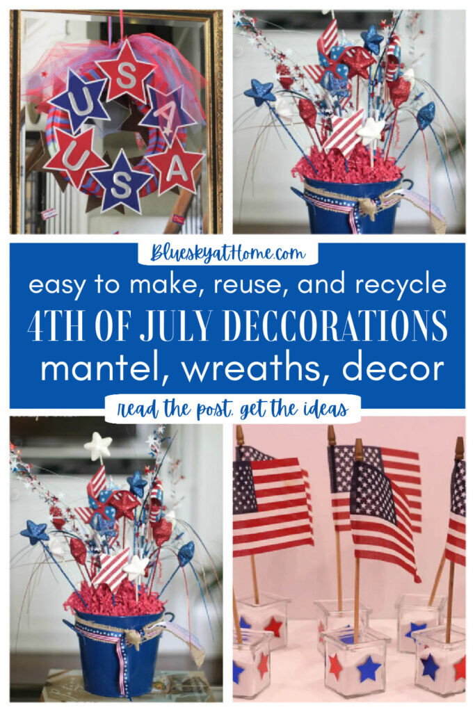 4th of July decorations graphic