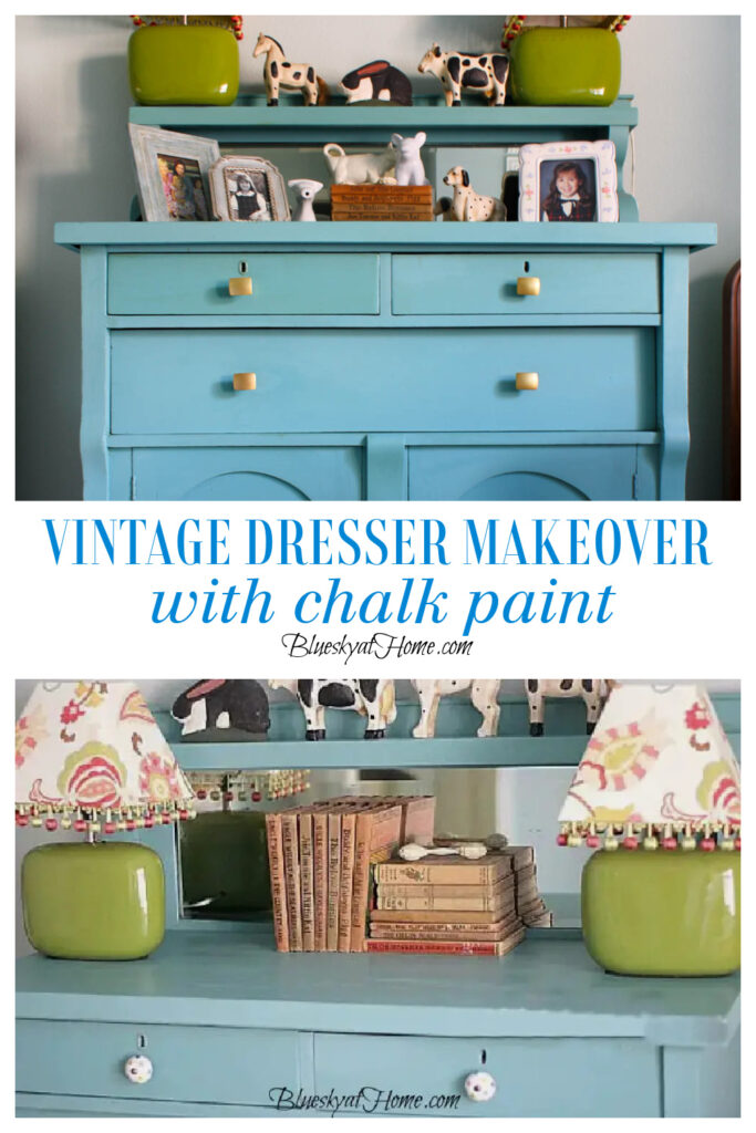 Create a Colorful Chalkboard Dresser