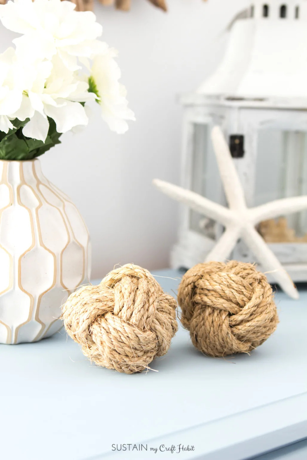 19 Amazing DIY Rope and Twine Home Decor Accessories - Bluesky at Home