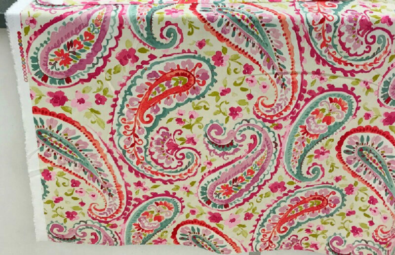paisley pattern fabric
