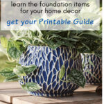 blue ceramic planter for essential home decor