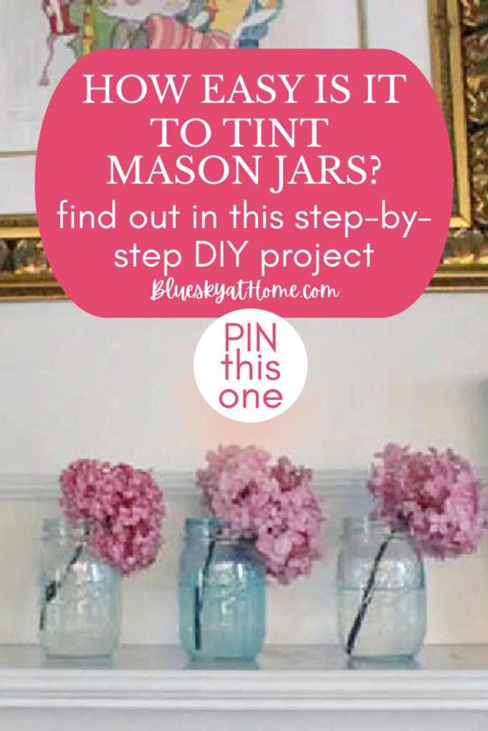 tinted mason jar project graphic