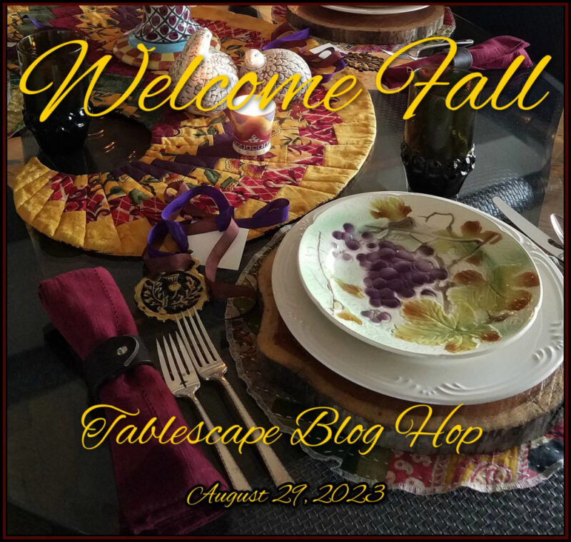 fall tablescape blog hop